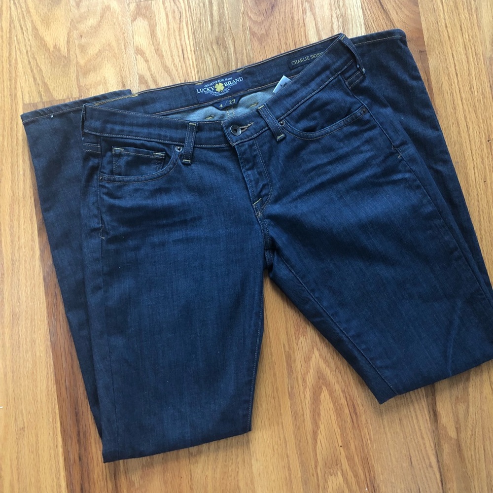 *SOLD* Lucky Brand Skinny Charlie Jeans